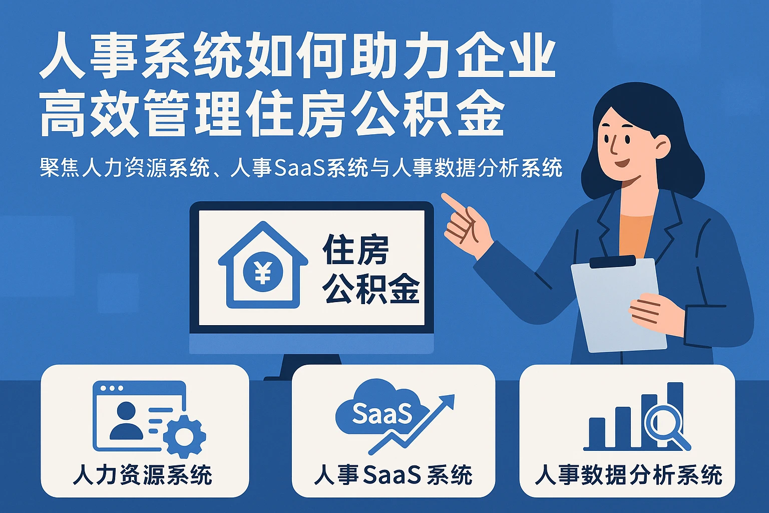 人事系统如何助力企业高效管理住房公积金 - 聚焦人力资源系统、人事SaaS系统与人事数据分析系统