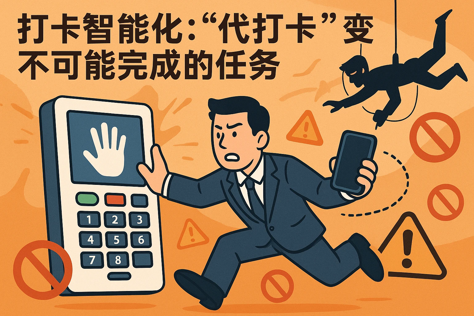 2. 打卡智能化:“代打卡”变“不可能完成的任务”