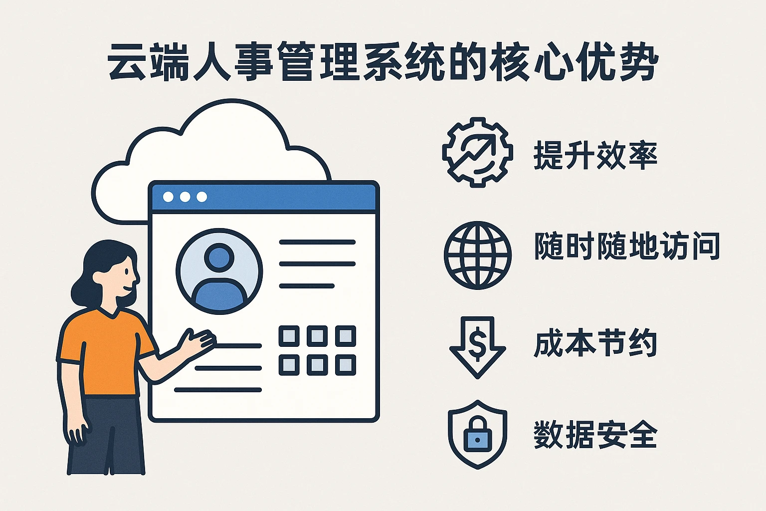 云端人事管理系统的核心优势