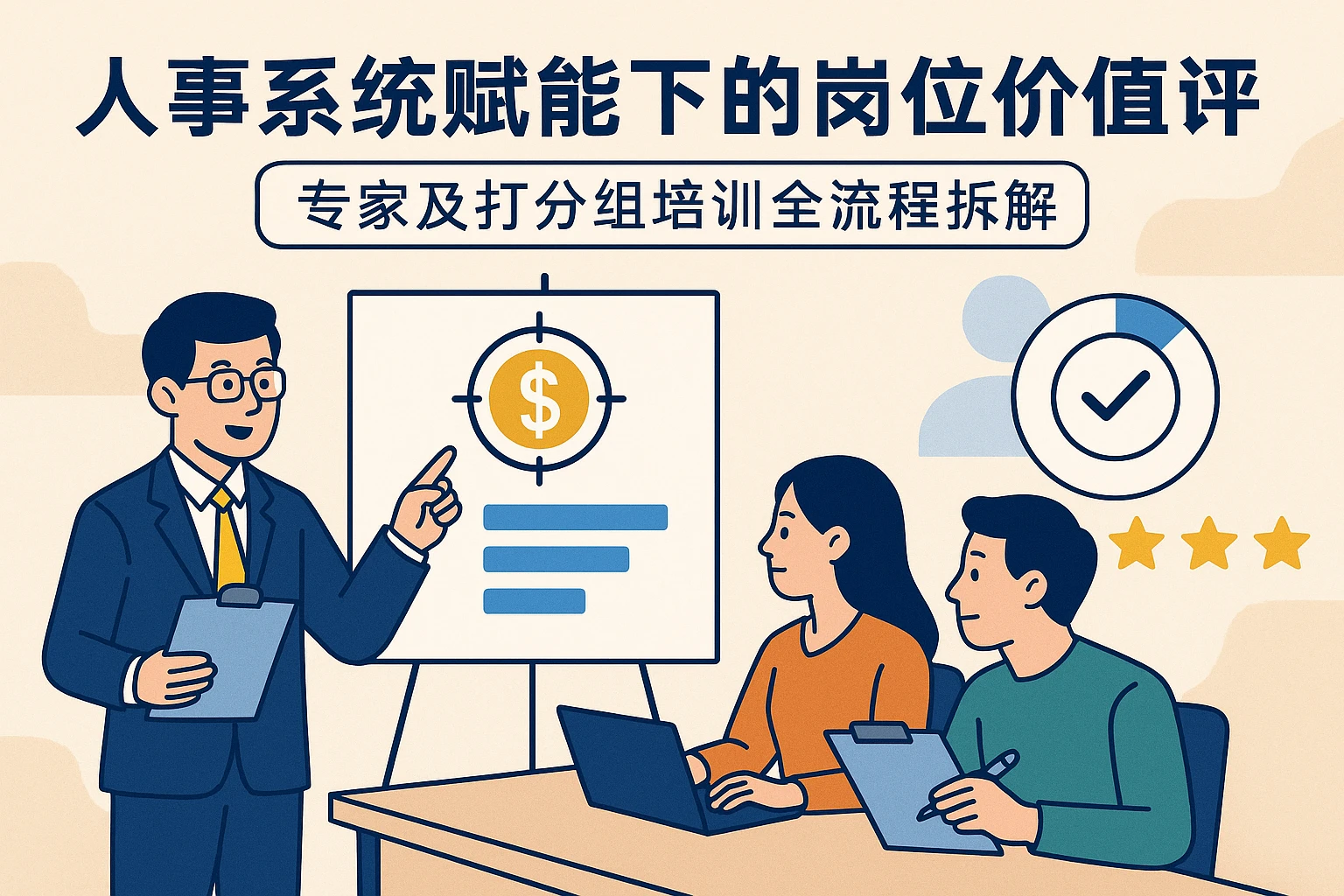 人事系统赋能下的岗位价值评估：专家及打分组培训全流程拆解