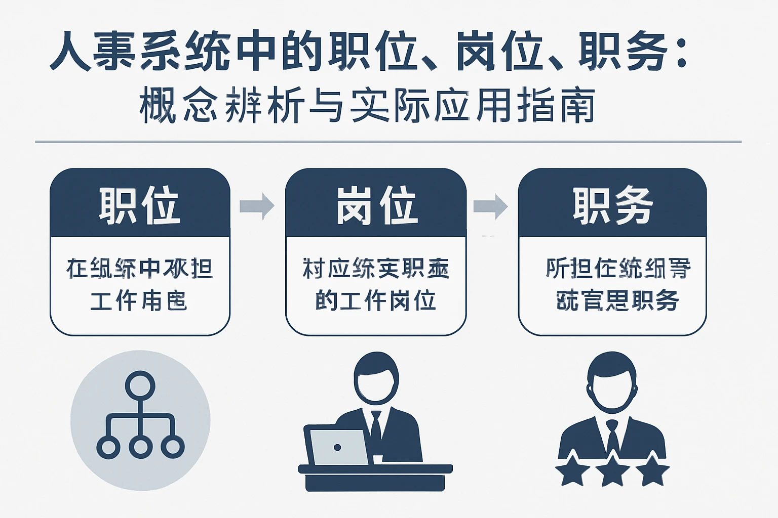 人事系统中的职位、岗位、职务：概念辨析与实际应用指南