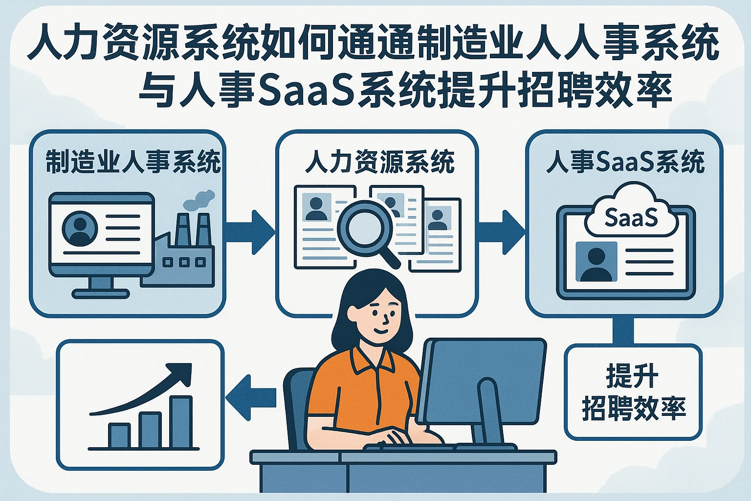 人力资源系统如何通过制造业人事系统与人事SaaS系统提升招聘效率