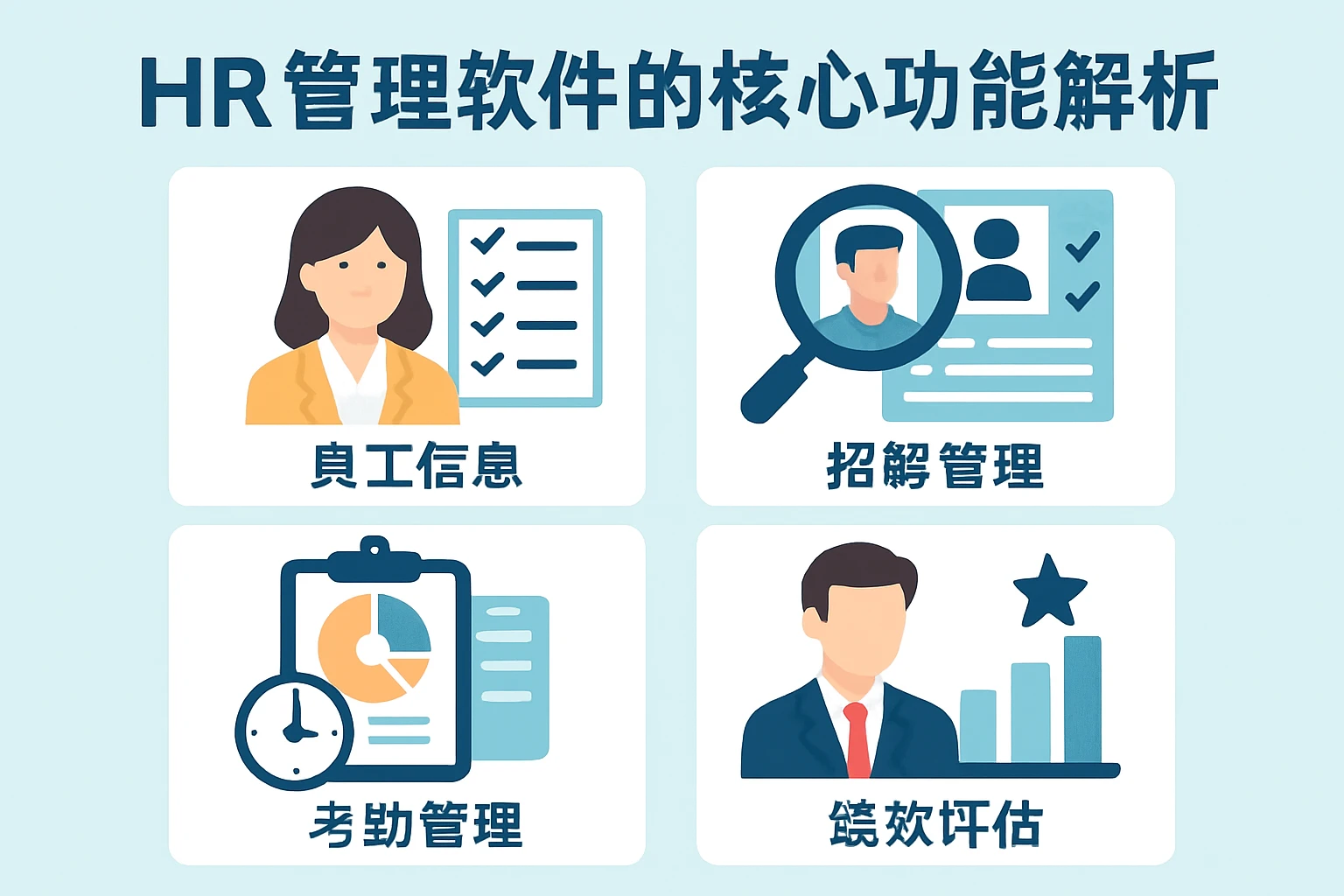 HR管理软件的核心功能解析