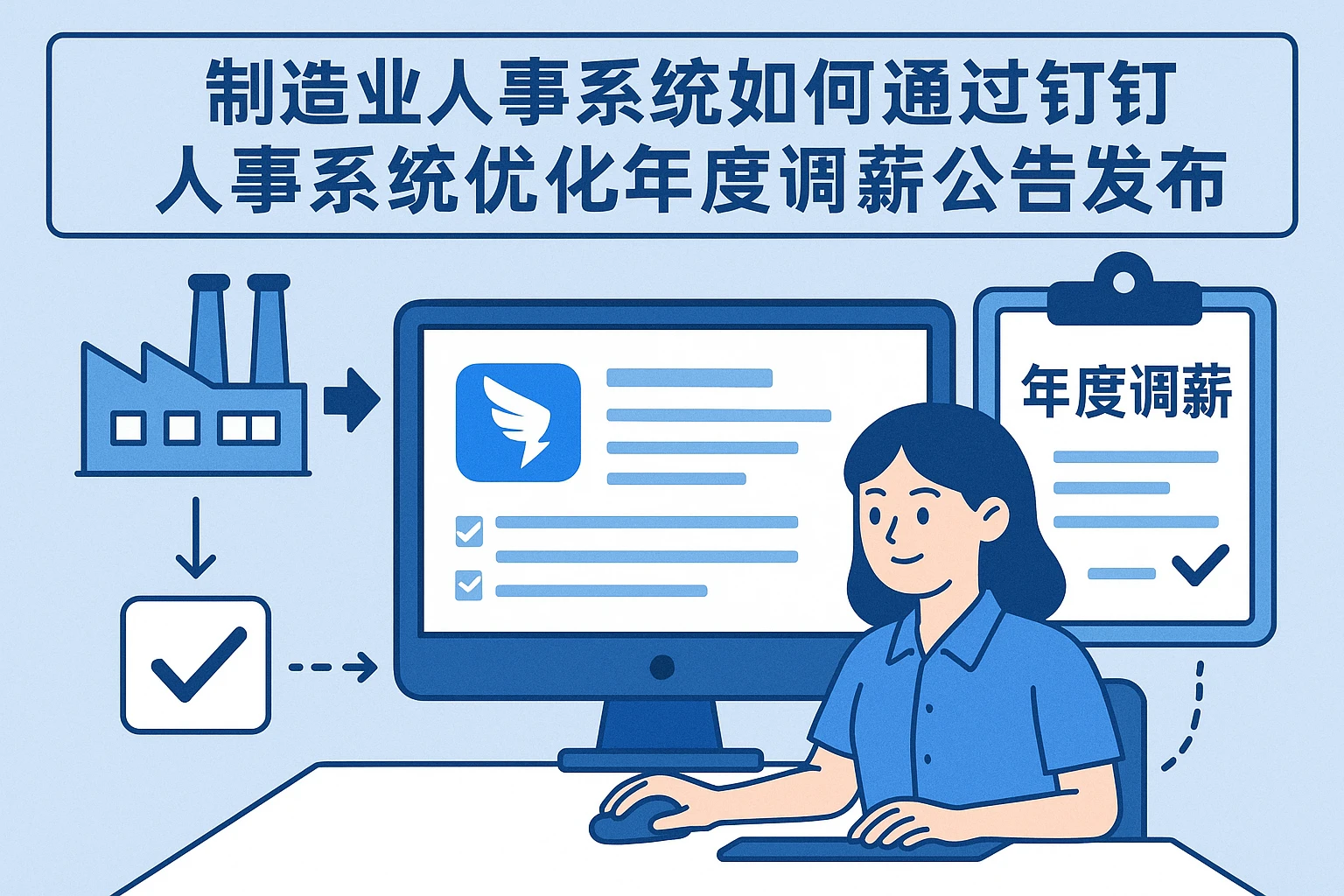 制造业人事系统如何通过钉钉人事系统优化年度调薪公告发布
