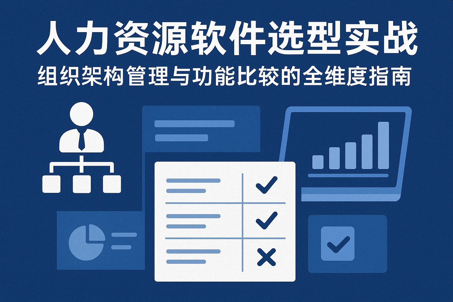 人力资源软件选型实战：组织架构管理与功能比较的全维度指南