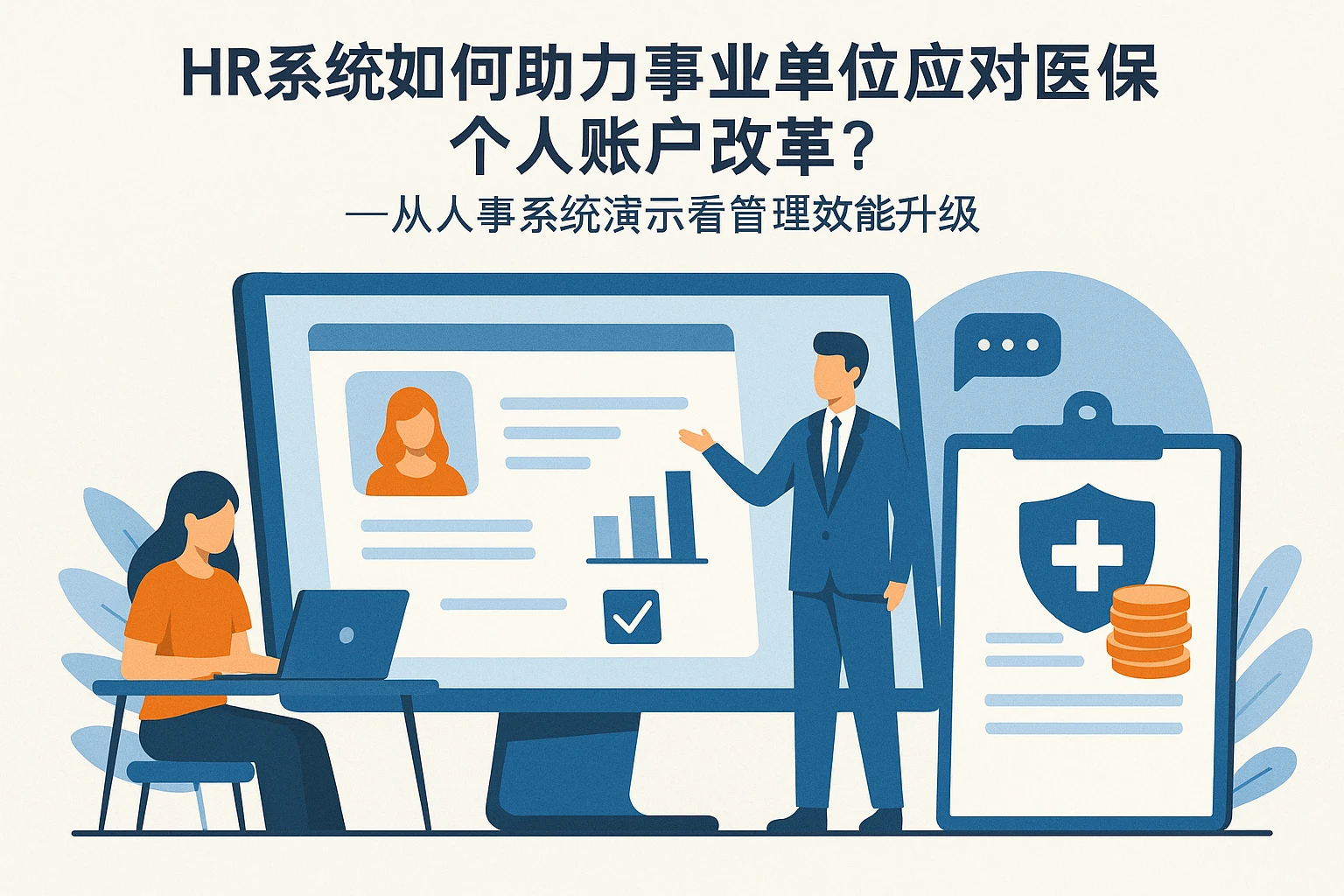 HR系统如何助力事业单位应对医保个人账户改革？——从人事系统演示看管理效能升级