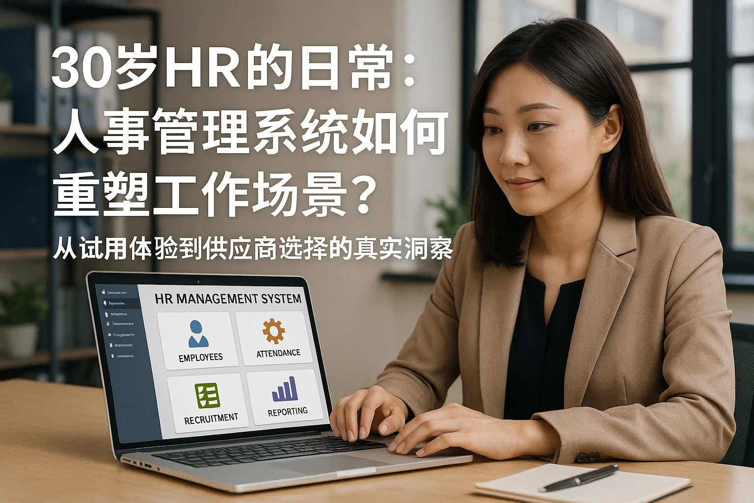 30岁HR的日常：人事管理系统如何重塑工作场景？从试用体验到供应商选择的真实洞察