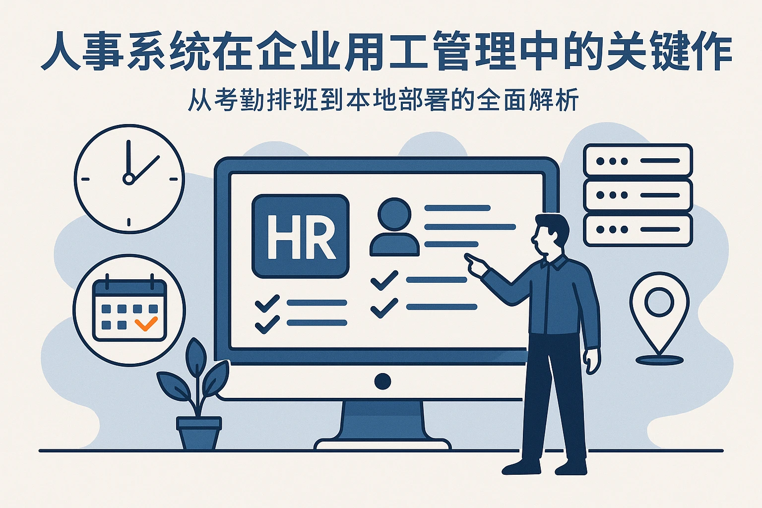 人事系统在企业用工管理中的关键作用：从考勤排班到本地部署的全面解析