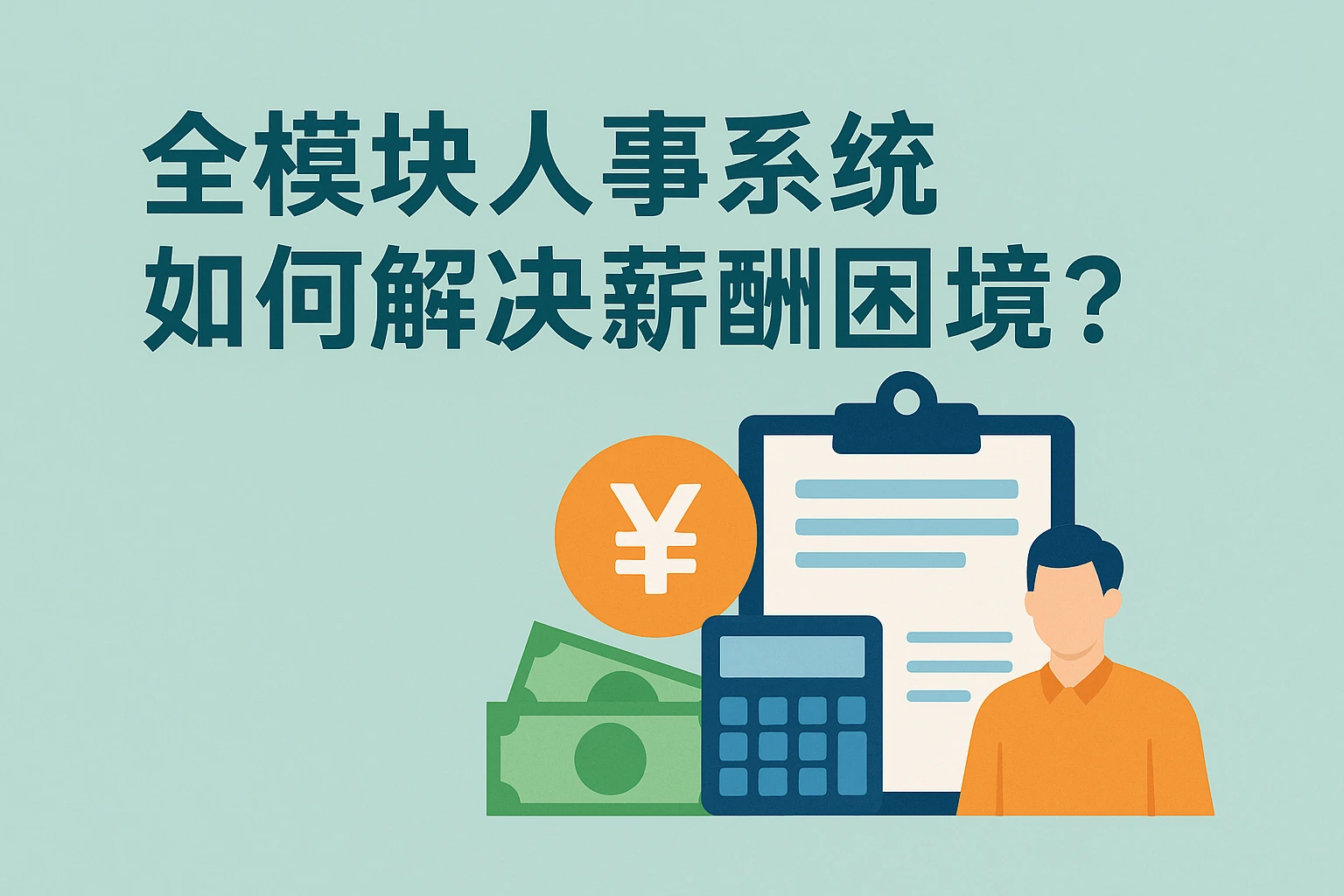 2. 全模块人事系统如何解决薪酬困境？