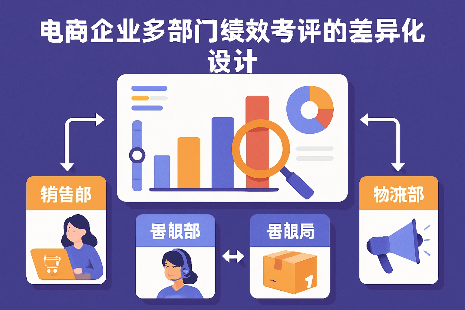 电商企业多部门绩效考评的差异化设计