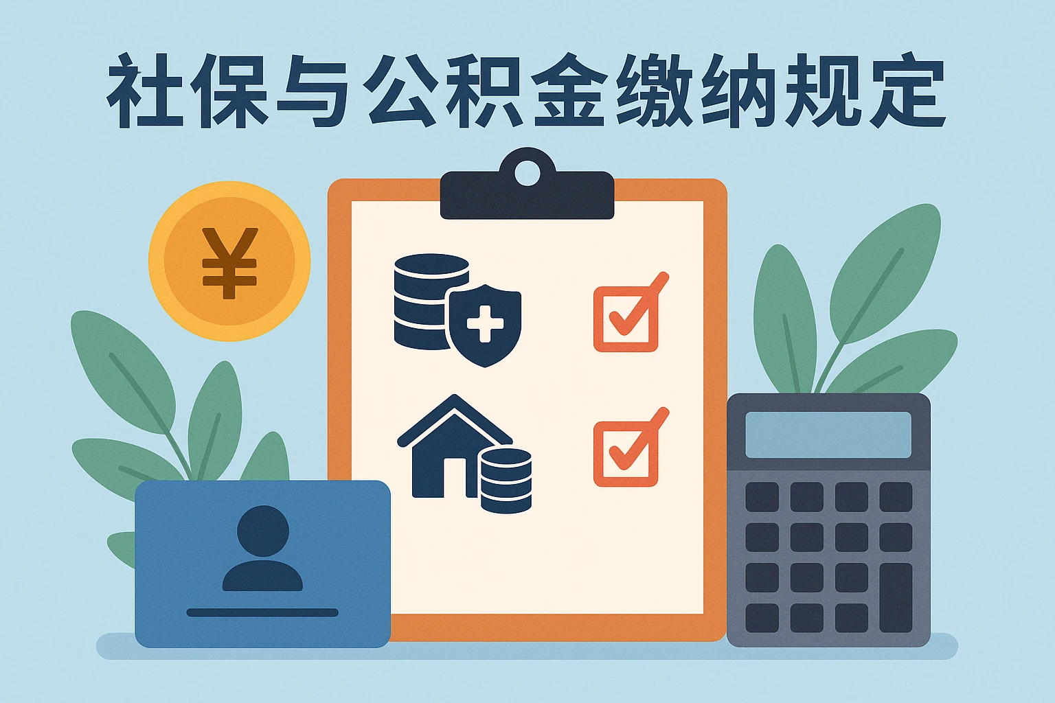 社保与公积金缴纳规定