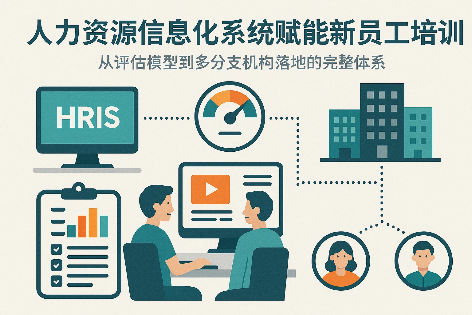人力资源信息化系统赋能新员工培训:从评估模型到多分支机构落地的完整体系