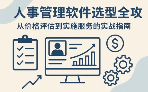 人事管理软件选型全攻略：从价格评估到实施服务的实战指南