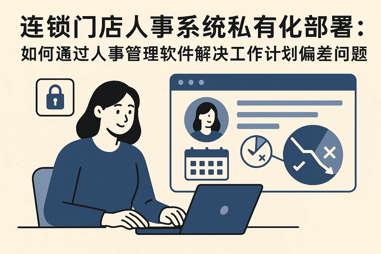 连锁门店人事系统私有化部署:如何通过人事管理软件解决工作计划偏差问题