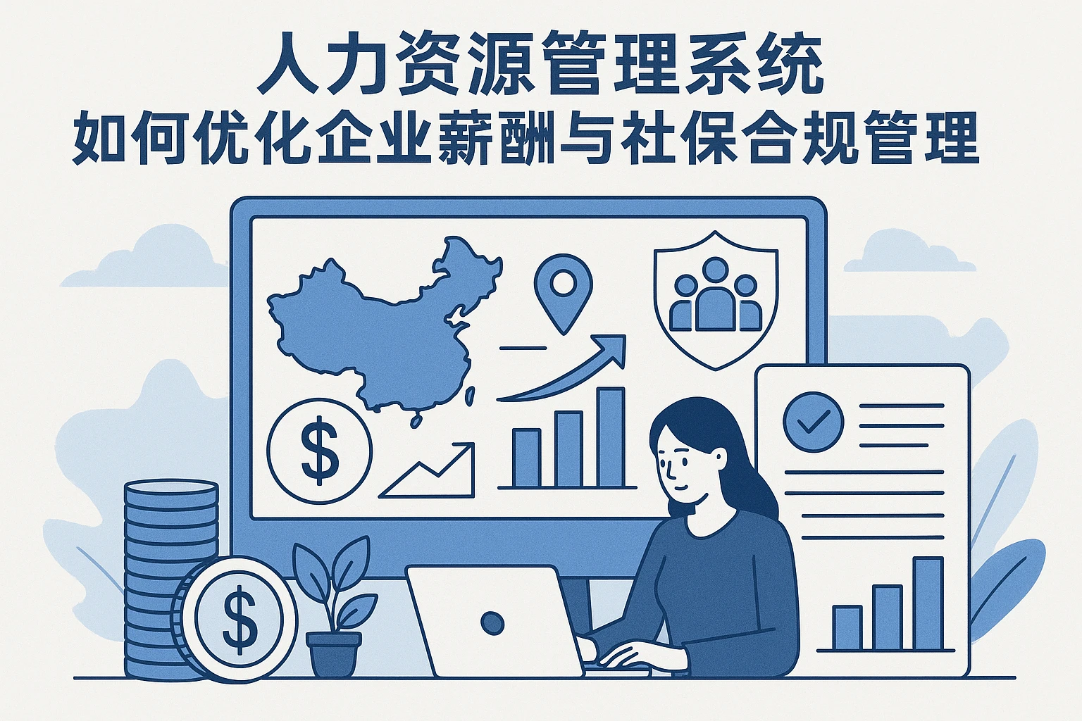 人力资源管理系统如何优化企业薪酬与社保合规管理