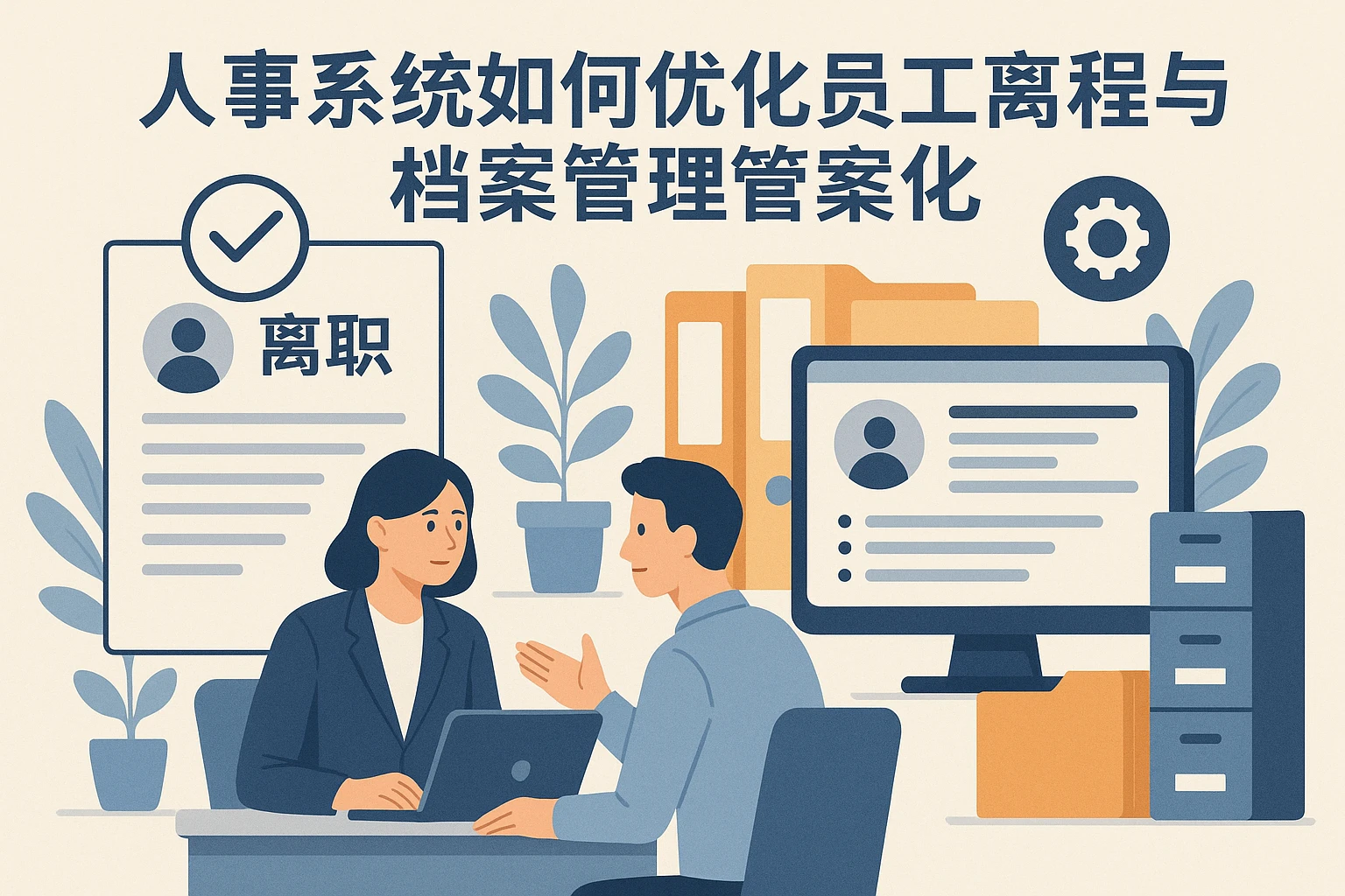 人事系统如何优化员工离职流程与档案管理