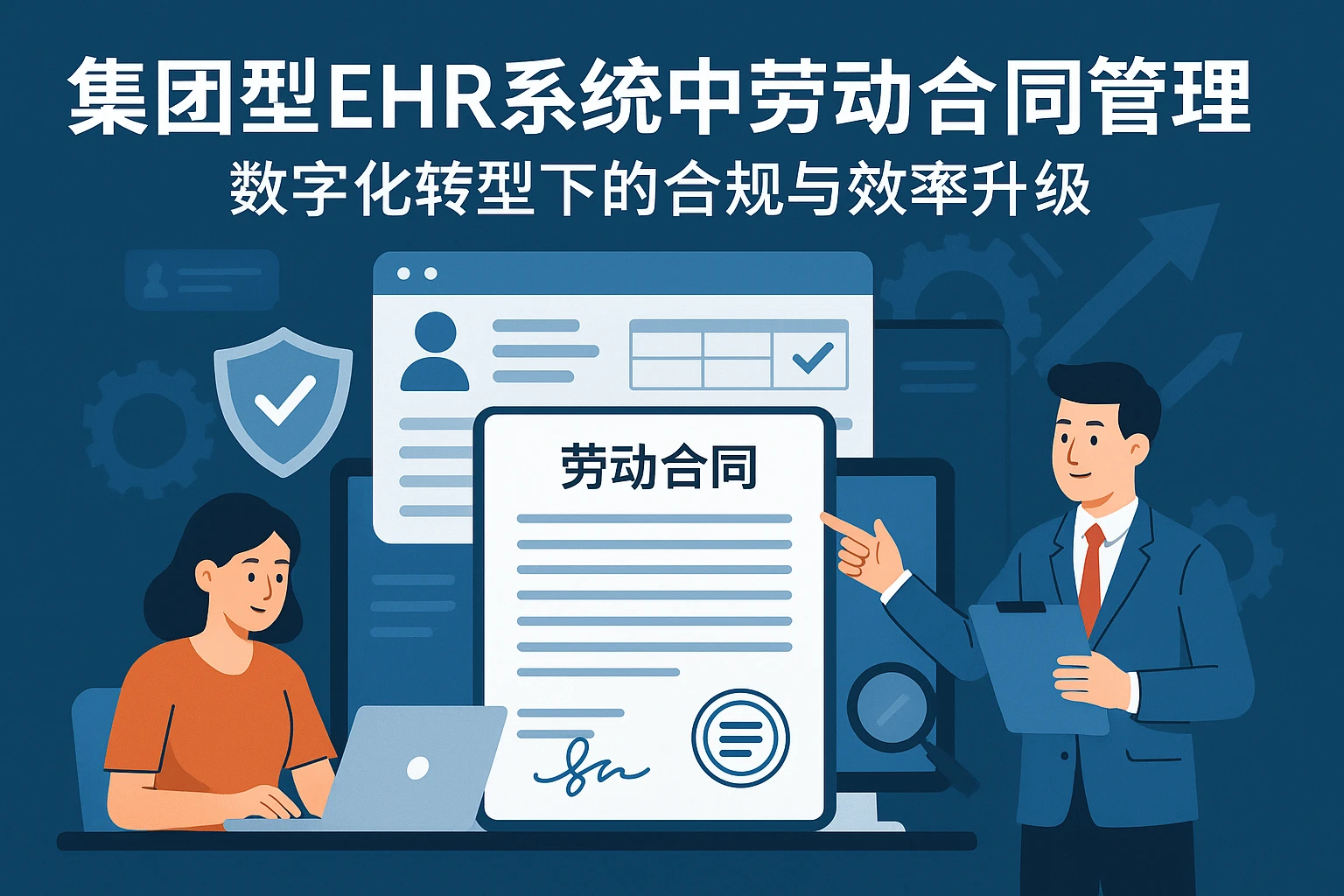 集团型EHR系统中的劳动合同管理：数字化转型下的合规与效率升级