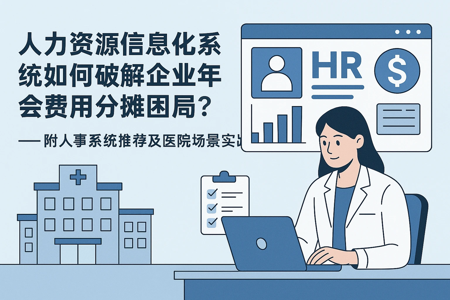 人力资源信息化系统如何破解企业年会费用分摊困局?——附人事系统推荐及医院场景实践