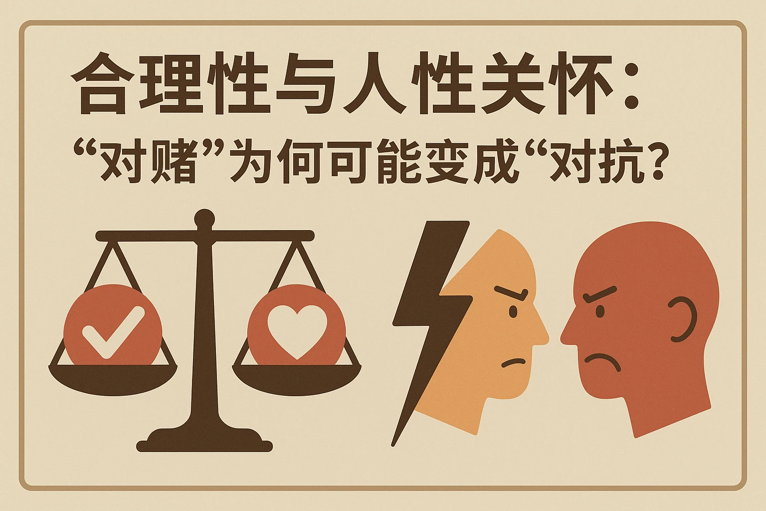 2. 合理性与人性关怀：“对赌”为何可能变成“对抗”？