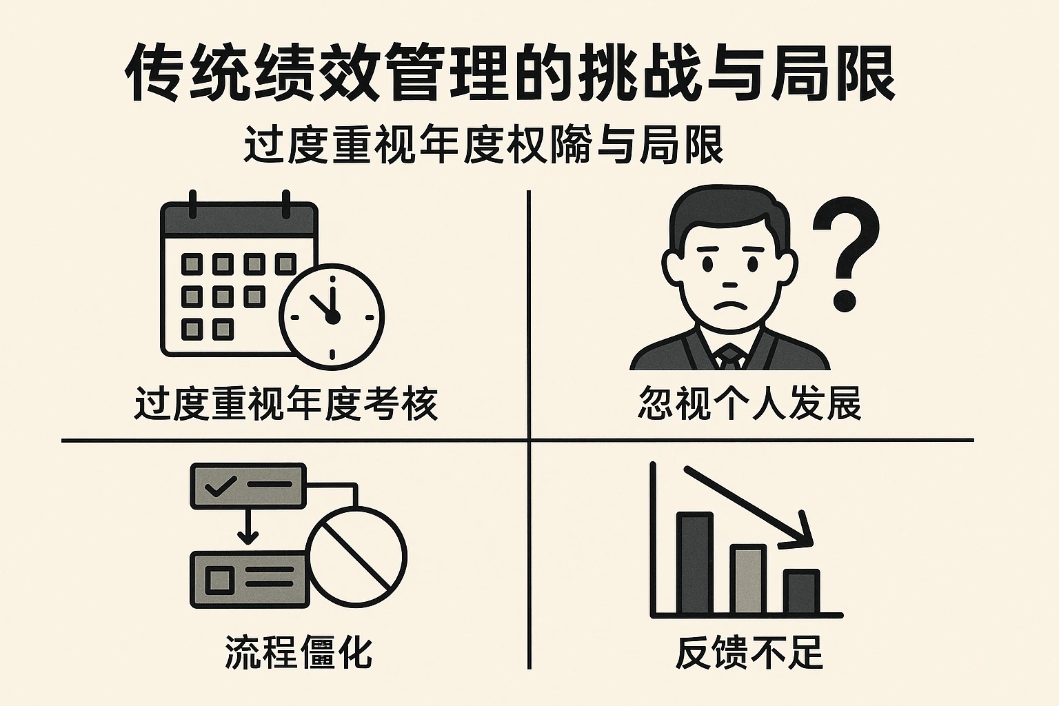 传统绩效管理的挑战与局限