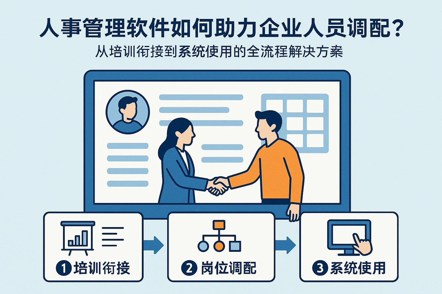人事管理软件如何助力企业人员调配？从培训衔接到系统使用的全流程解决方案