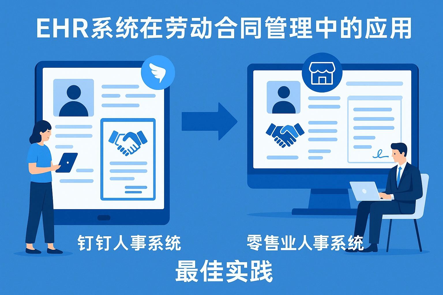 ehr系统在劳动合同管理中的应用:钉钉人事系统与零售业人事系统的最佳实践