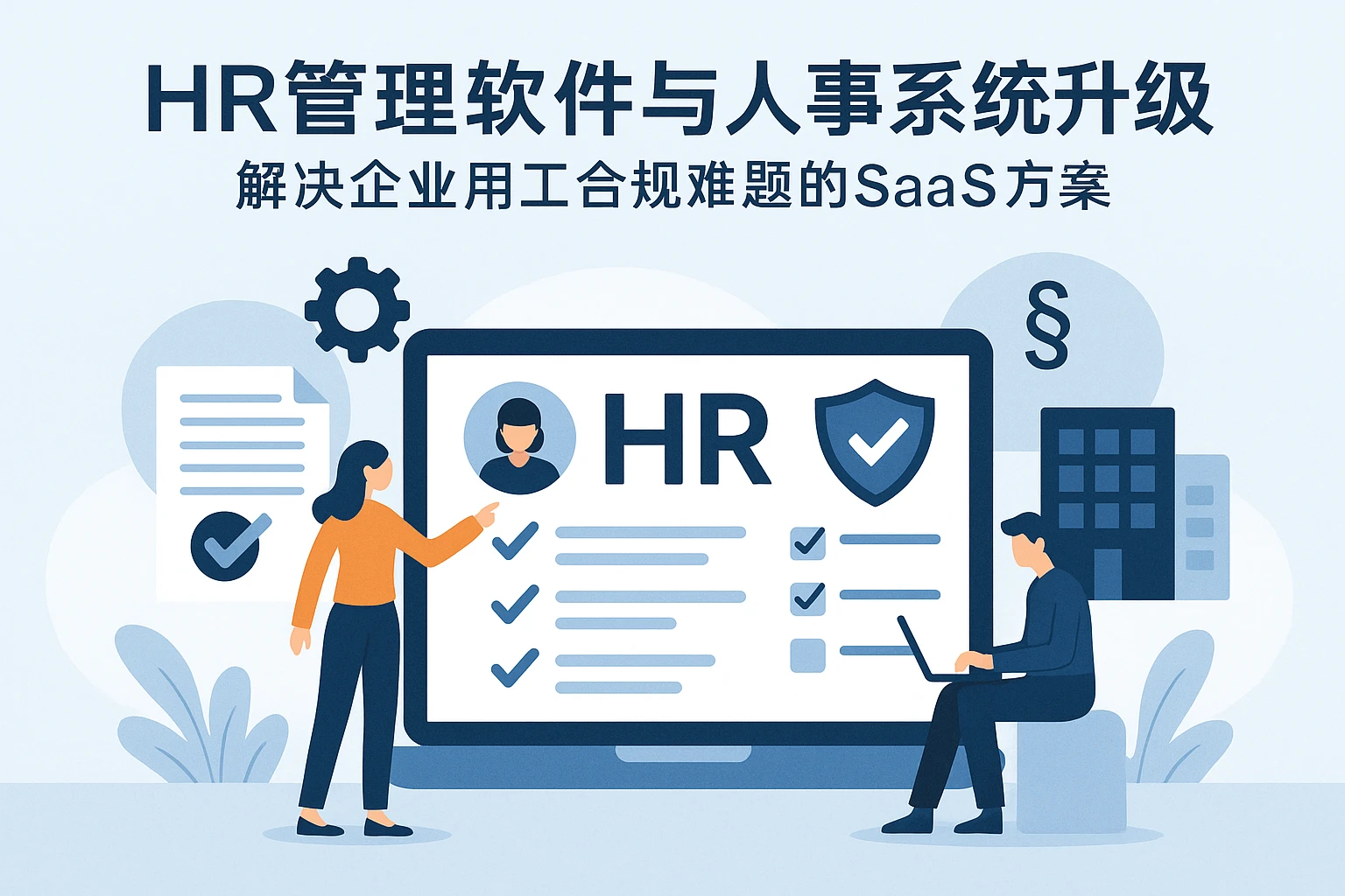 HR管理软件与人事系统升级：解决企业用工合规难题的SaaS方案