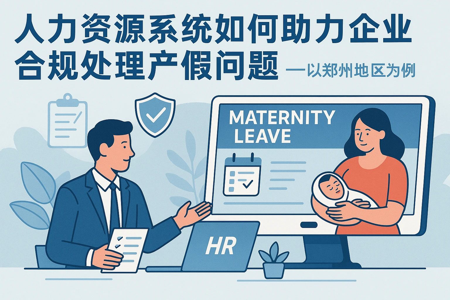人力资源系统如何助力企业合规处理产假问题——以郑州地区为例
