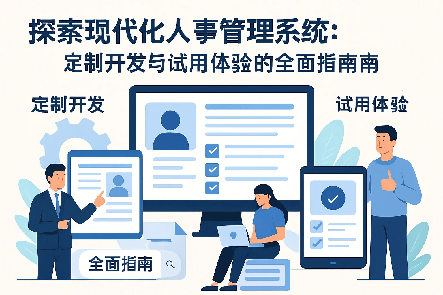 探索现代化人事管理系统：定制开发与试用体验的全面指南