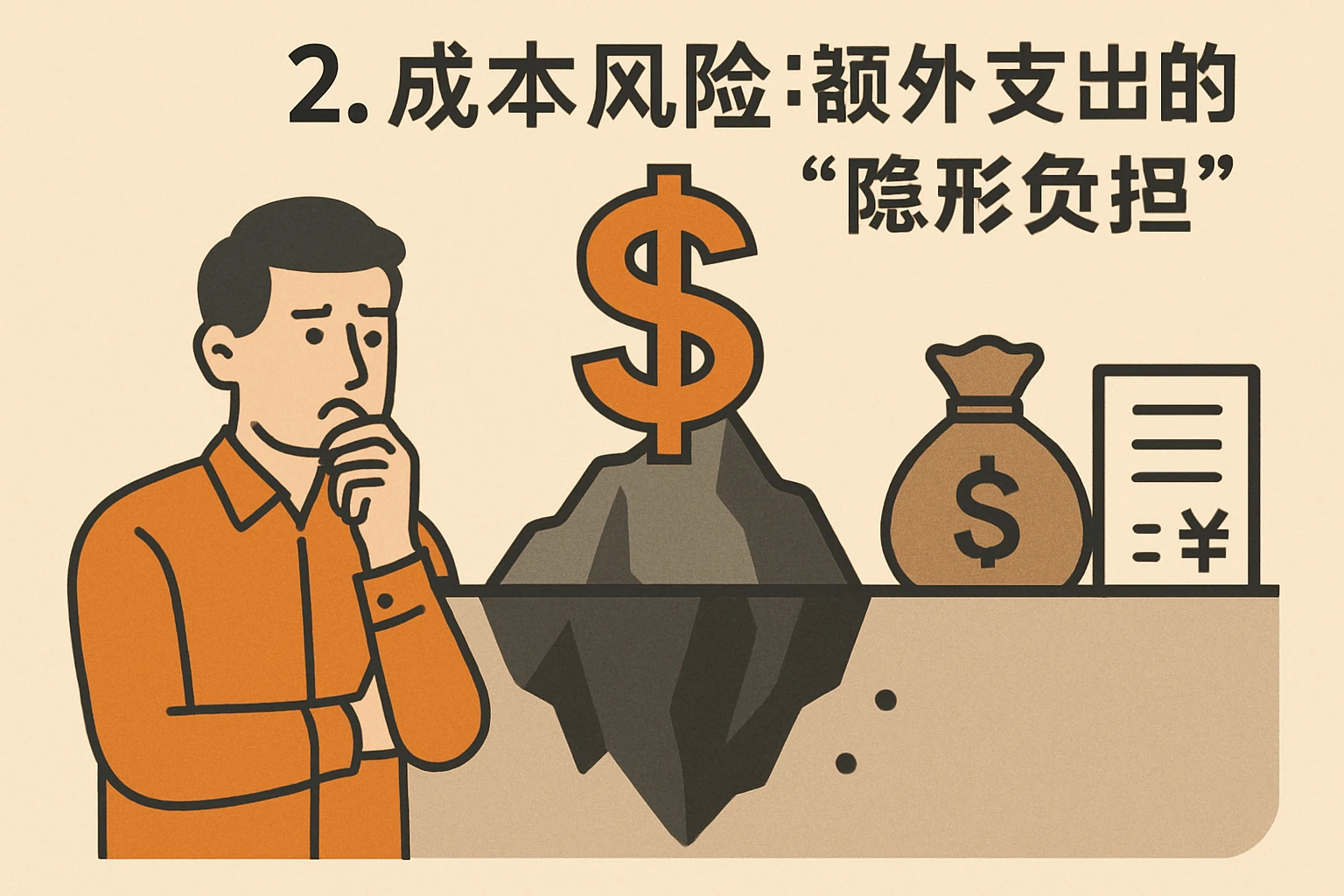 2. 成本风险:额外支出的“隐形负担”
