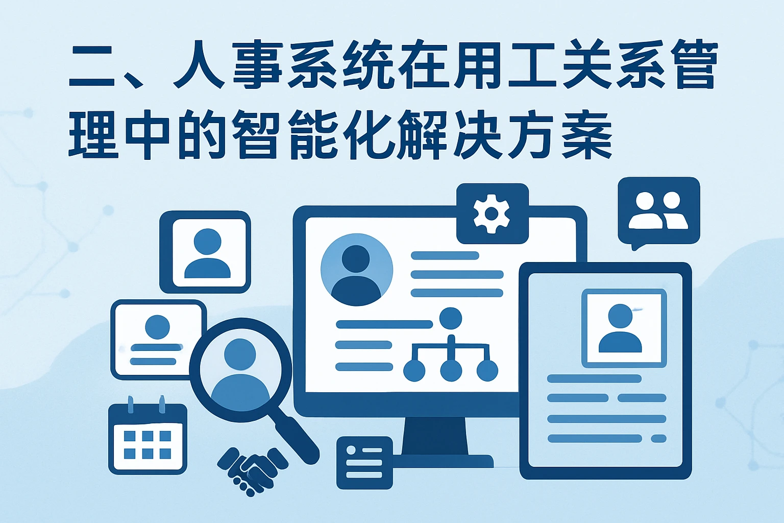 二、人事系统在用工关系管理中的智能化解决方案