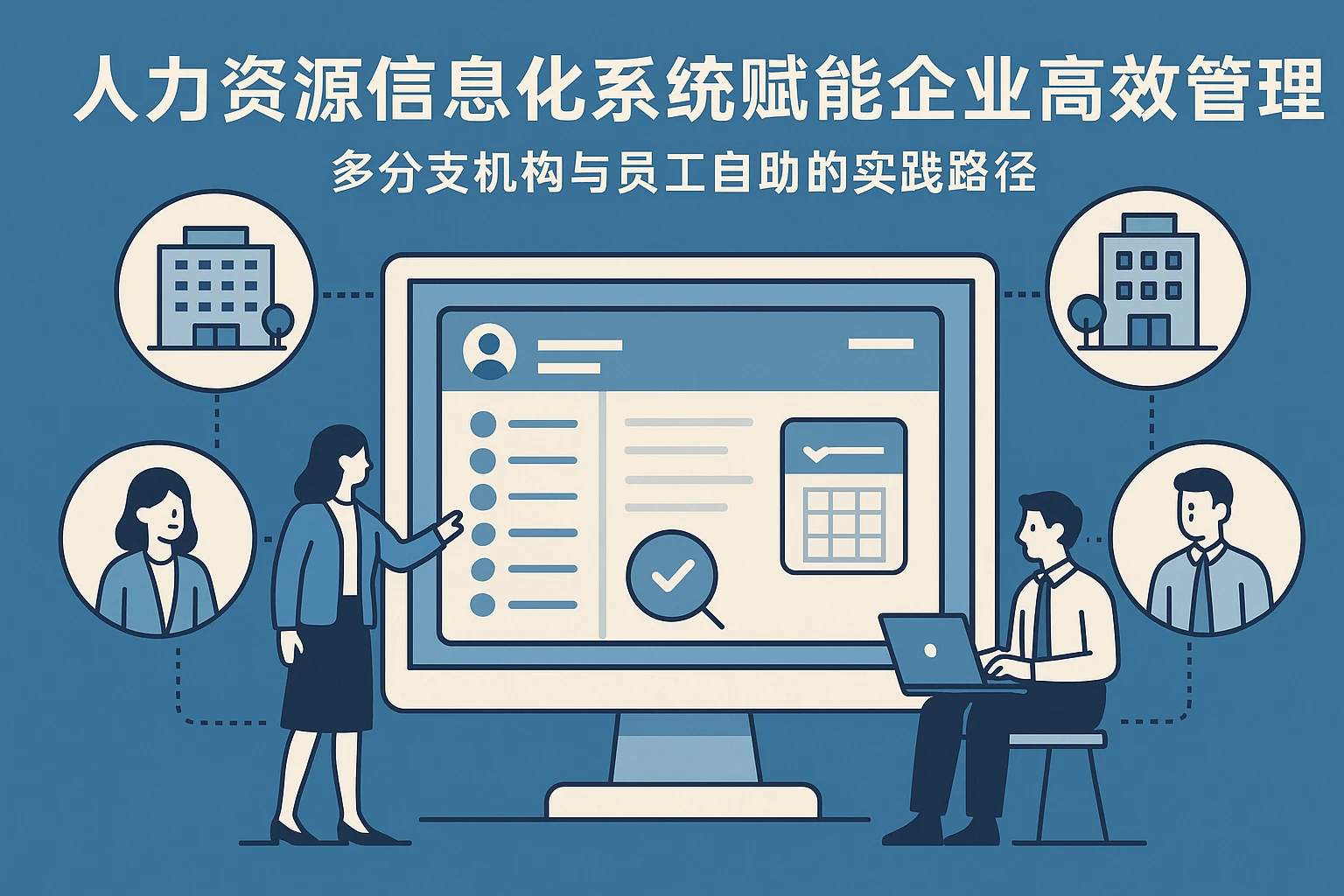人力资源信息化系统赋能企业高效管理：多分支机构与员工自助的实践路径