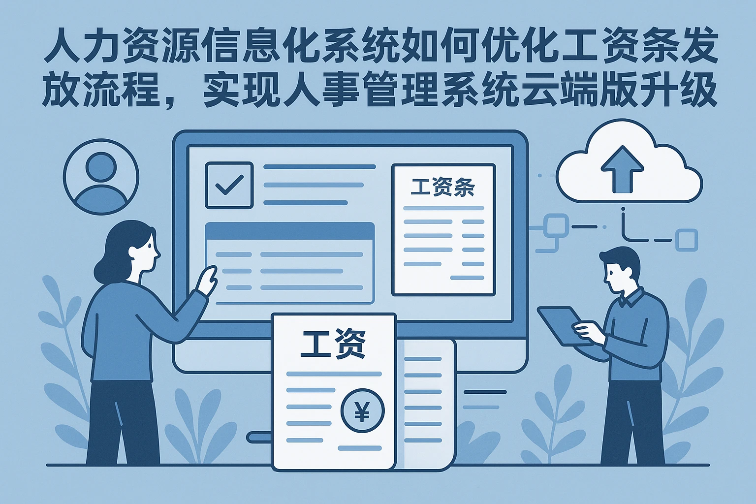 人力资源信息化系统如何优化工资条发放流程，实现人事管理系统云端版升级