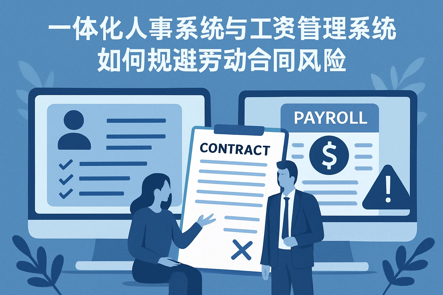 一体化人事系统与工资管理系统如何规避劳动合同风险