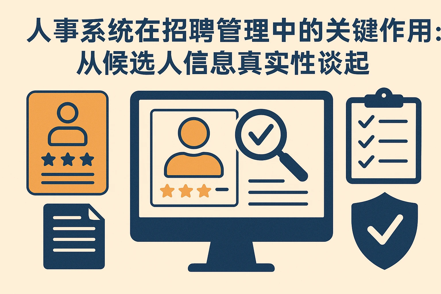人事系统在招聘管理中的关键作用:从候选人信息真实性谈起
