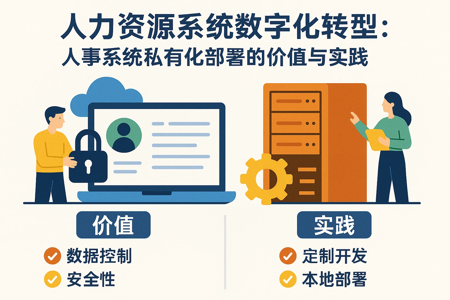 人力资源系统数字化转型：人事系统私有化部署的价值与实践
