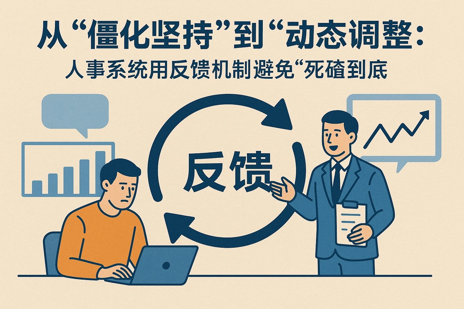 二、从“僵化坚持”到“动态调整”:人事系统用反馈机制避免“死磕到底”