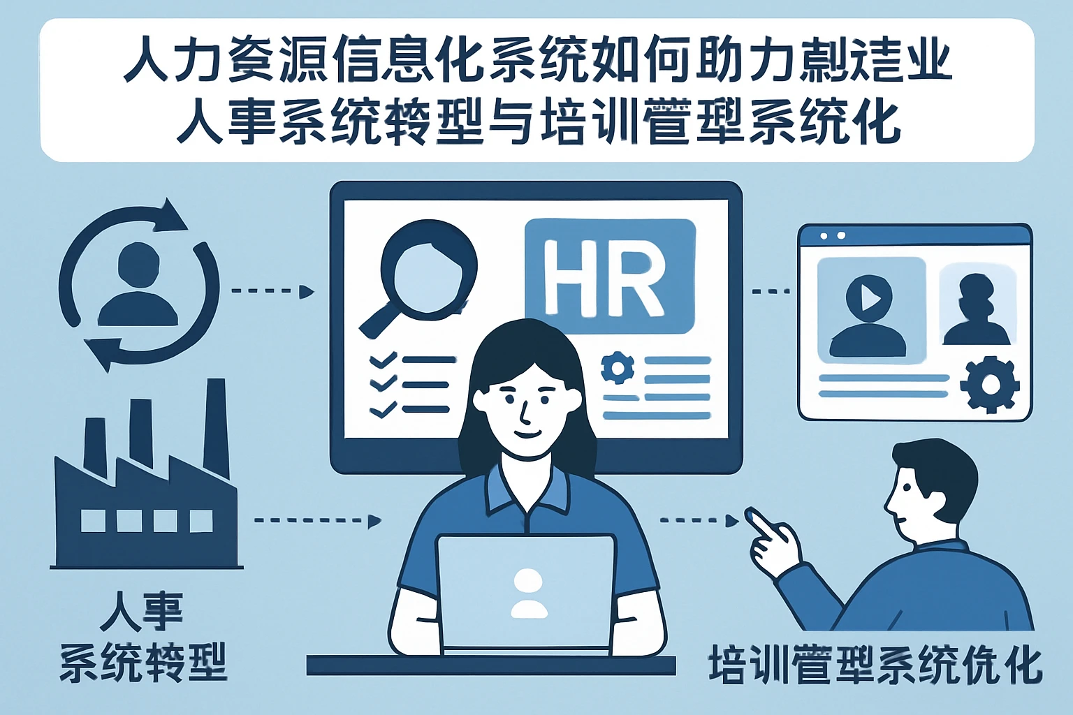 人力资源信息化系统如何助力制造业人事系统转型与培训管理系统优化