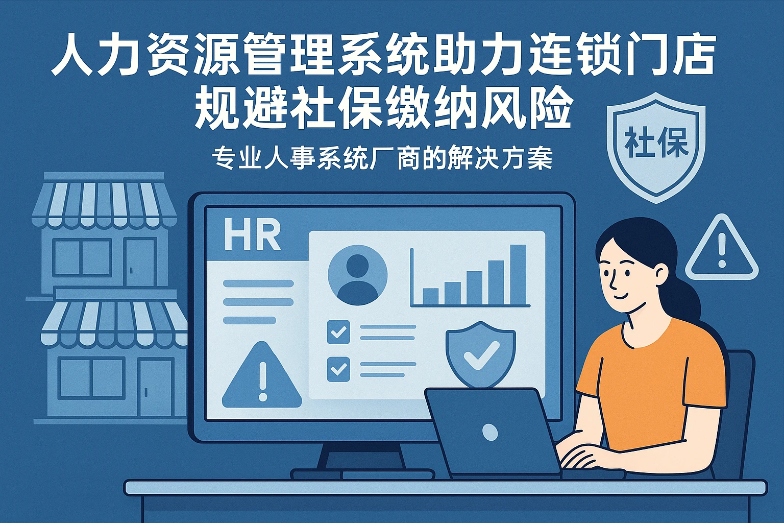 人力资源管理系统助力连锁门店规避社保缴纳风险:专业人事系统厂商的解决方案