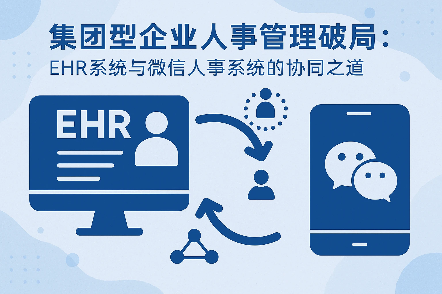 集团型企业人事管理破局:EHR系统与微信人事系统的协同之道
