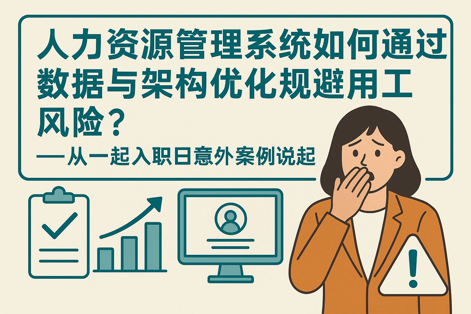 人力资源管理系统如何通过数据与架构优化规避用工风险？——从一起入职日意外案例说起