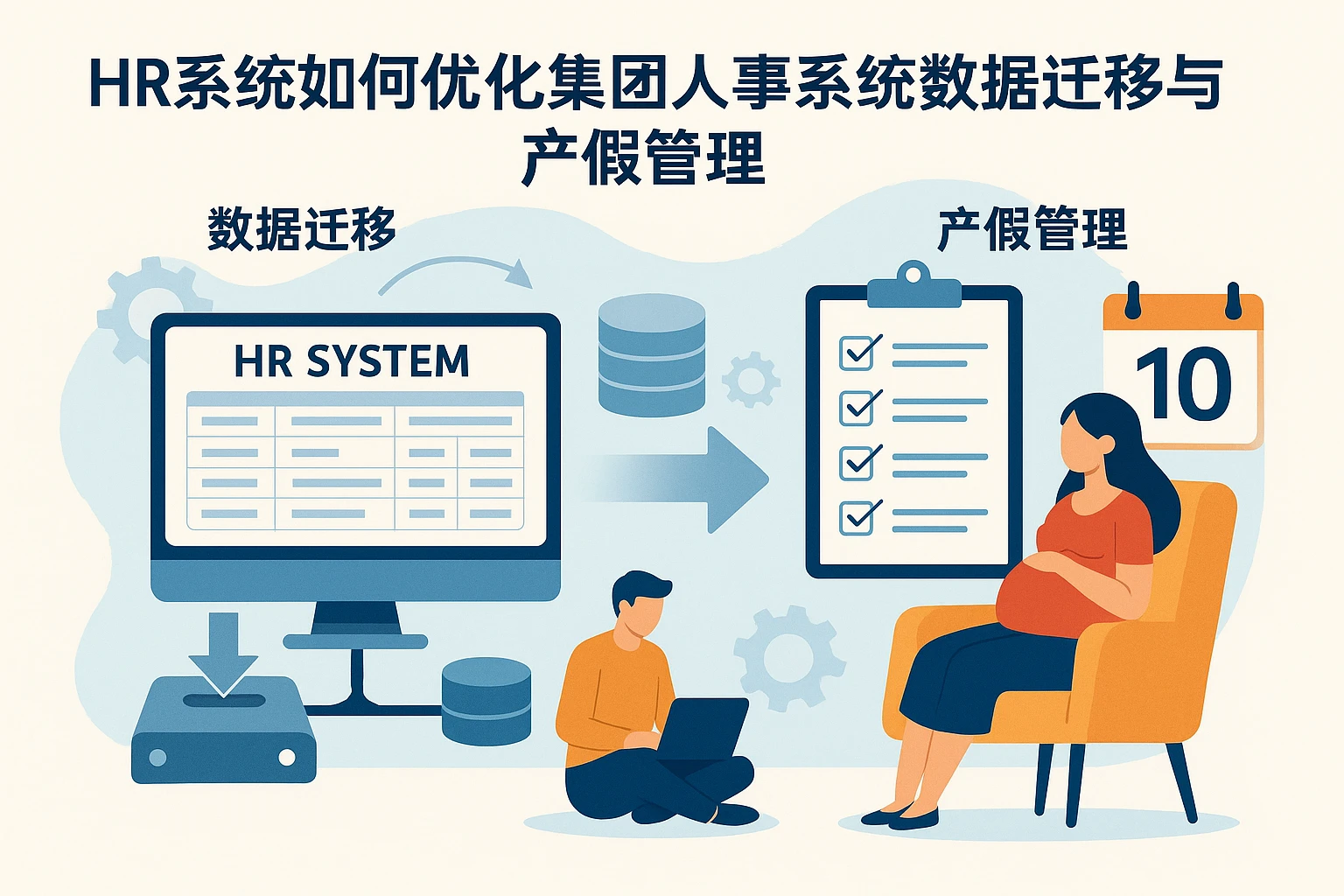 HR系统如何优化集团人事系统数据迁移与产假管理