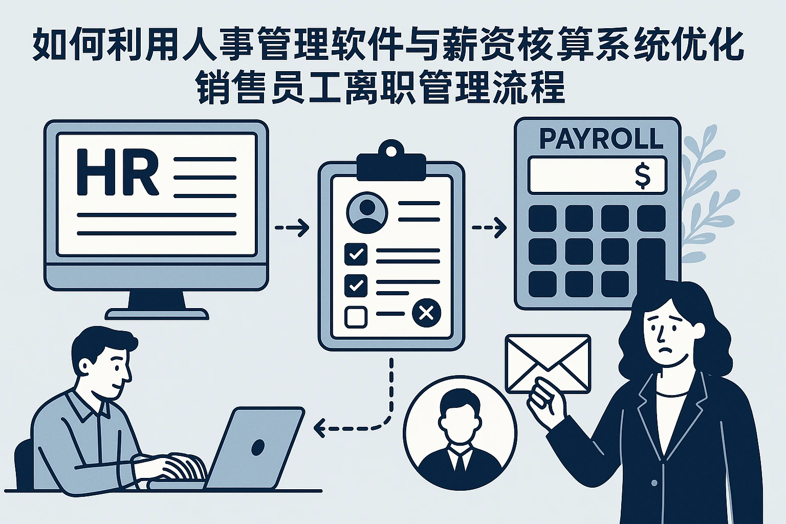 如何利用人事管理软件与薪资核算系统优化销售员工离职管理流程