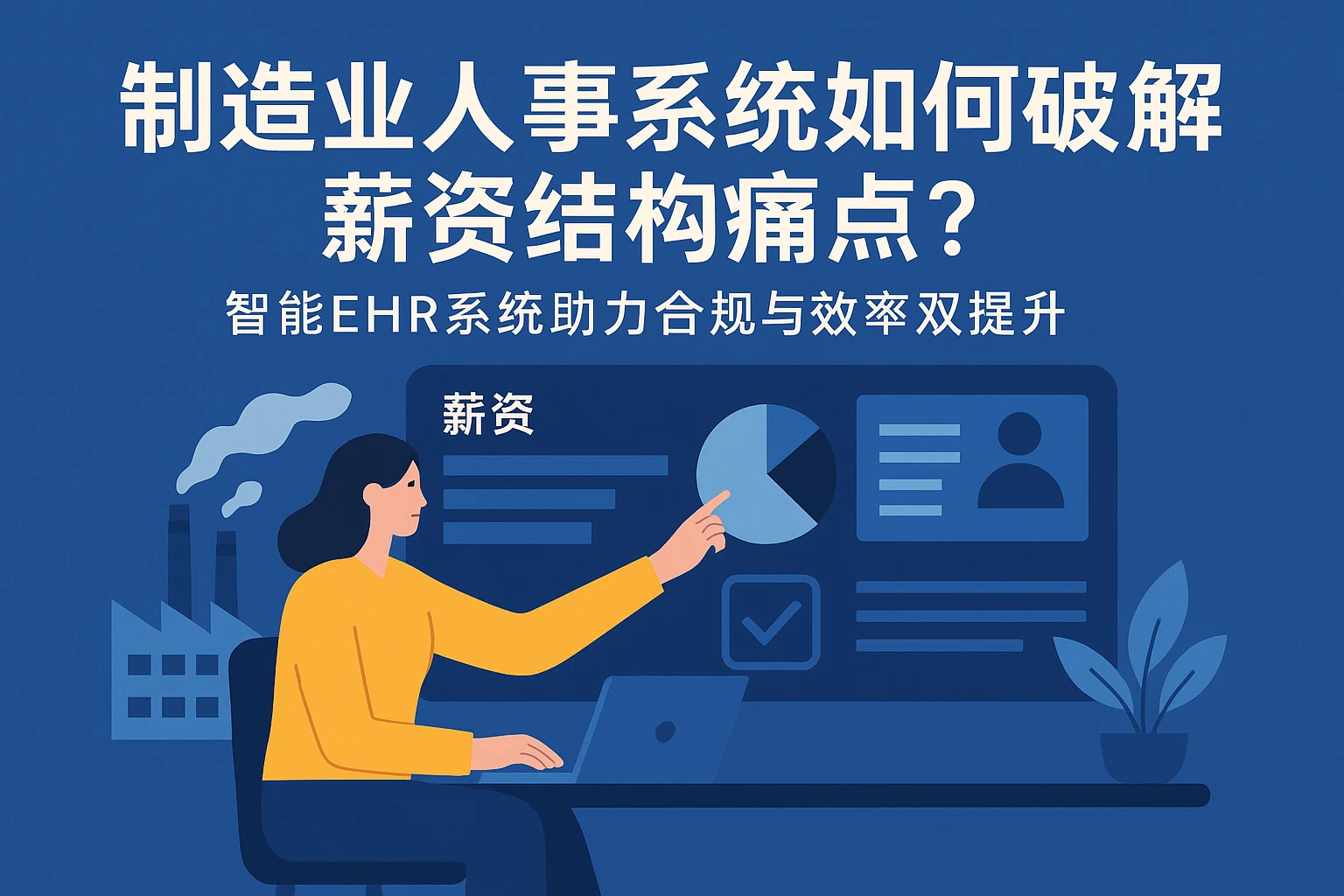 制造业人事系统如何破解薪资结构痛点？智能EHR系统助力合规与效率双提升