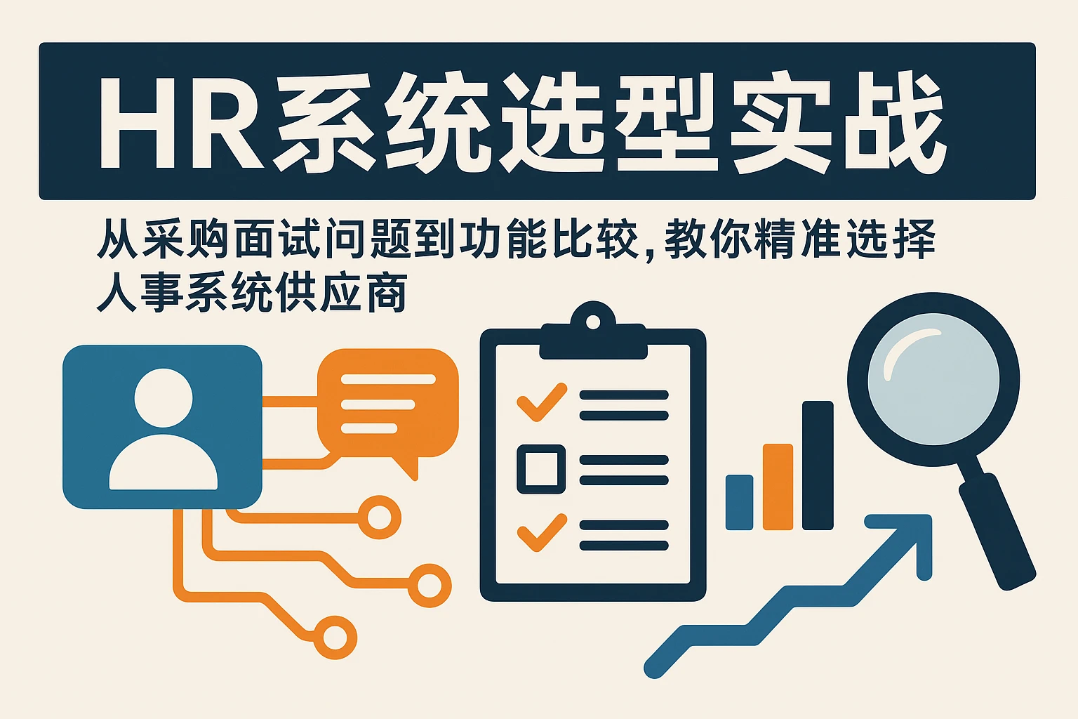 HR系统选型实战：从采购面试问题到功能比较，教你精准选择人事系统供应商
