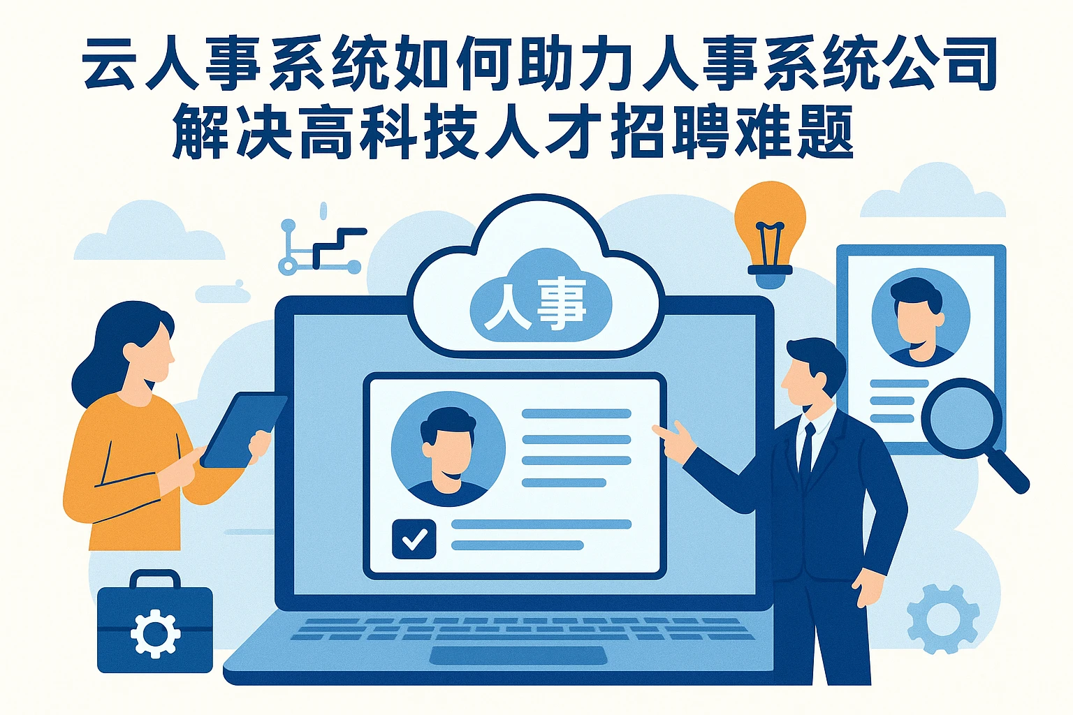 云人事系统如何助力人事系统公司解决高科技人才招聘难题