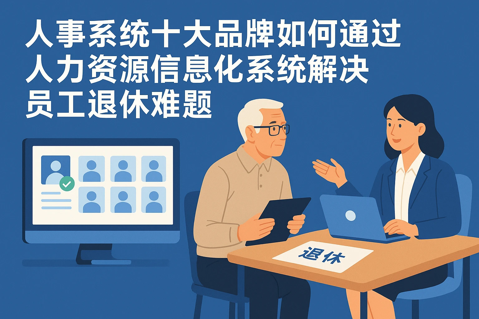 人事系统十大品牌如何通过人力资源信息化系统解决员工退休难题