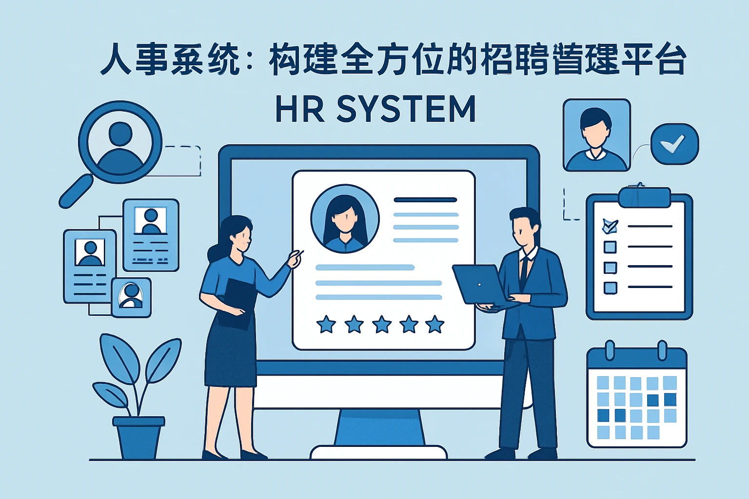 人事系统:构建全方位的招聘管理平台