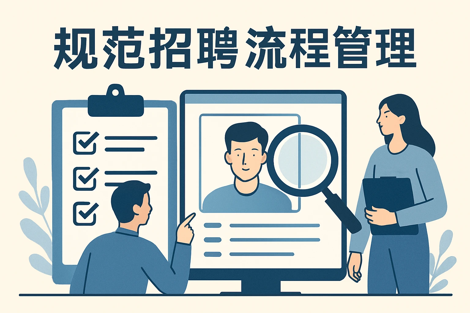 规范招聘流程管理