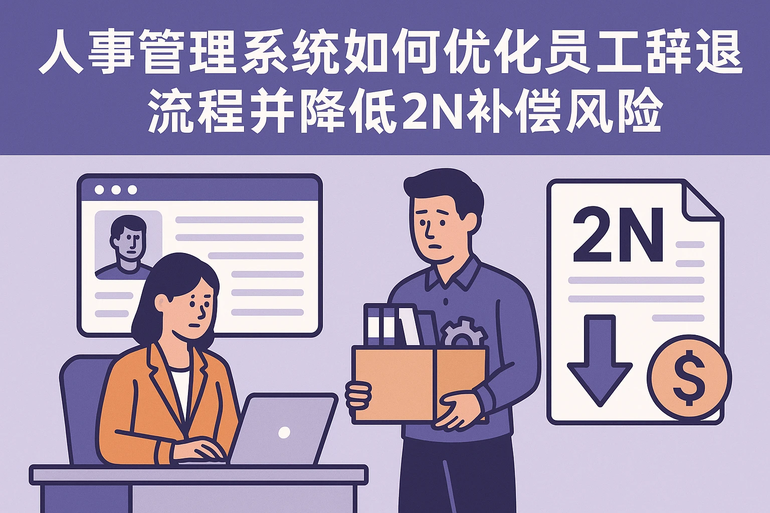 人事管理系统如何优化员工辞退流程并降低2N补偿风险